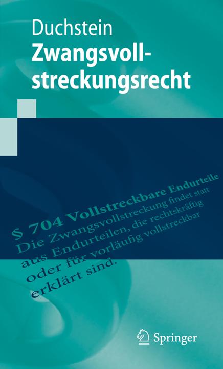 Actual product image Zwangsvollstreckungsrecht (Dutch, Michael Duchstein, 2020)
