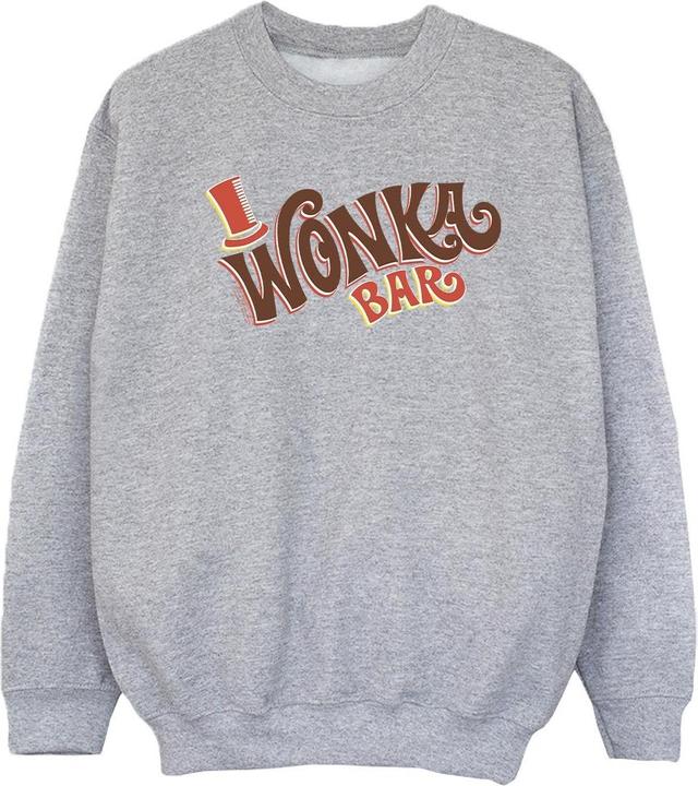 Produktbild Willy Wonka & the Chocolate Factory Bar Logo Sweatshirt Mädchen (140, 146)
