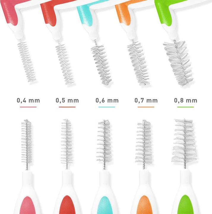 Image du produit Mediblanc Angle de la brosse interdentaire (5x)