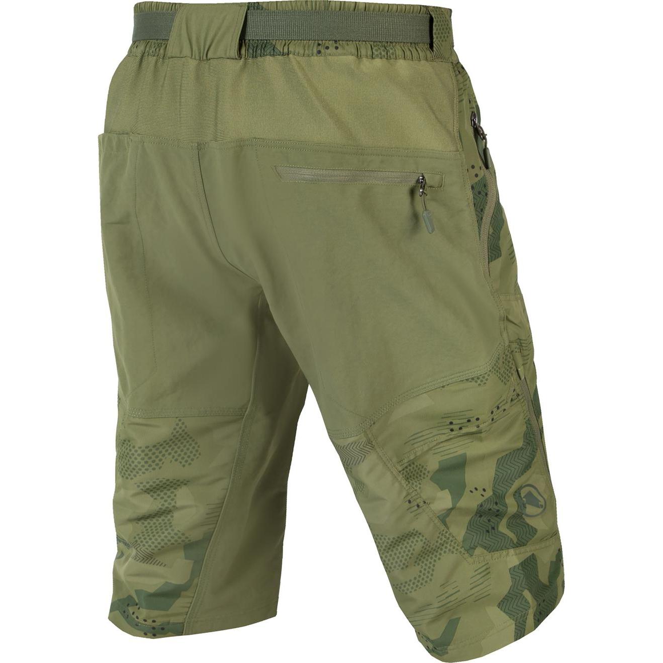 Thumbnail - Endura, Herren, Velohosen, Hummvee Short mit Innenhose (M), Grün, M