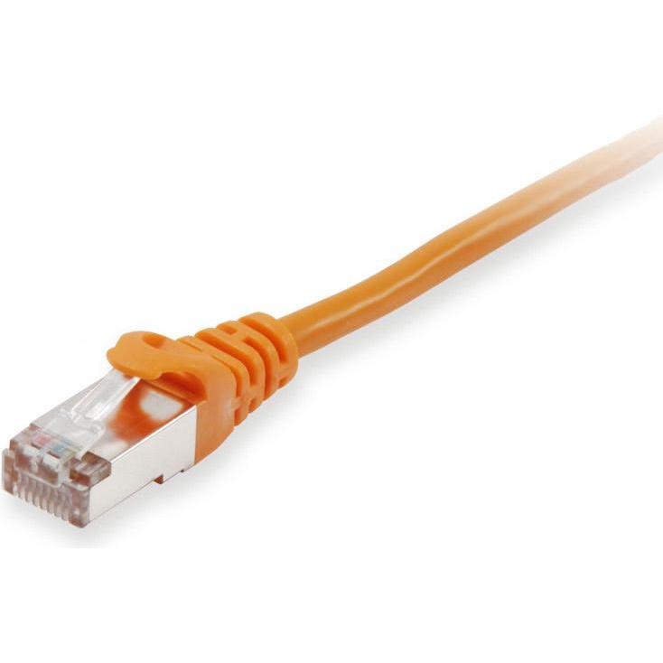 Thumbnail - equip Patchkabel Cat6 S/FTP 2xRJ45 40.00m orange (S/FTP, CAT6, 40 m), Netzwerkkabel