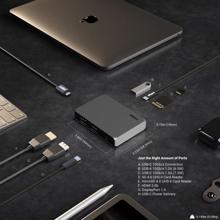 Productafbeelding CalDigit Klein kantoor Home Office Dock (USB-C, 1 Havens)