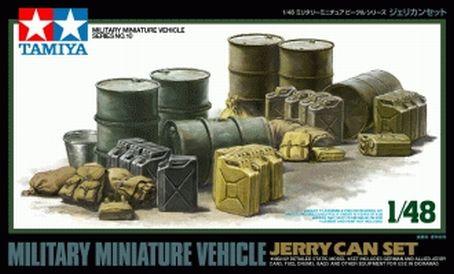Actual product image Tamiya Jerry Can Set
