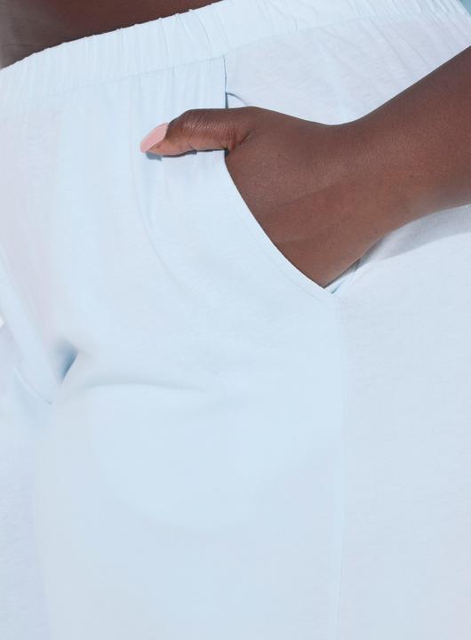 Produktbild Ulla Popken Pyjama, Zweiteiler, Lochstickerei, Zierfalte, 3/4-Arm (42, 44)