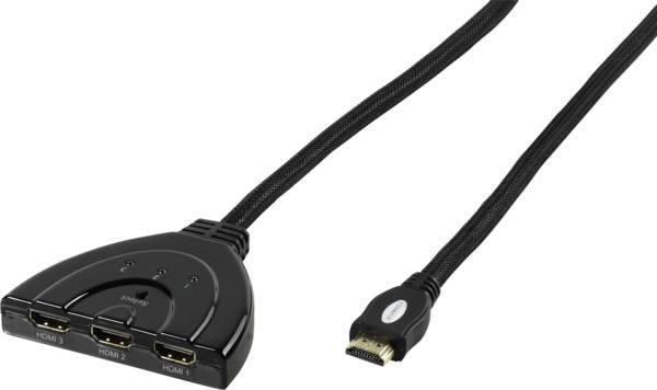 Produktbild Vivanco Automatischer 3 auf 1 HDMI Umschalter