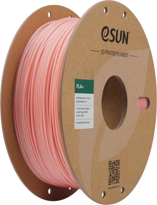 Produktbild eSUN PLA+ Baby Pink Filament 1.75mm 1Kg (PLA+, 1.75 mm, 1000 g, Rosa)