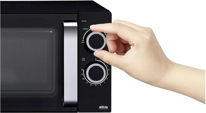 Produktbild Silva MW-C 25.2 Mikrowelle, 700 W, 20 L, Keramikboden ohne Drehtel (20 l)