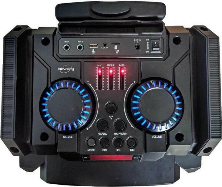 Actual product image Inovalley Portable Bluetooth speaker with microphone MS01XXL 800 W