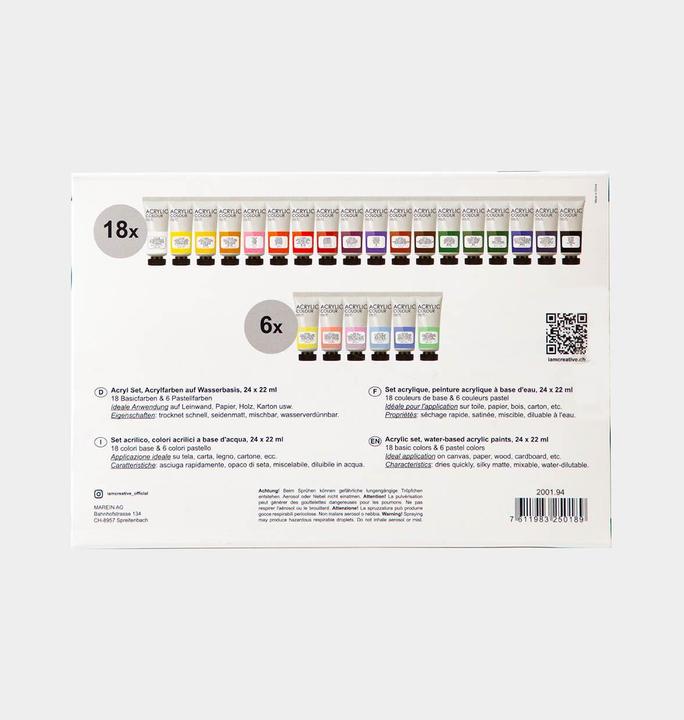 Produktbild I Am Creative Basic Acryl Set (528 ml)