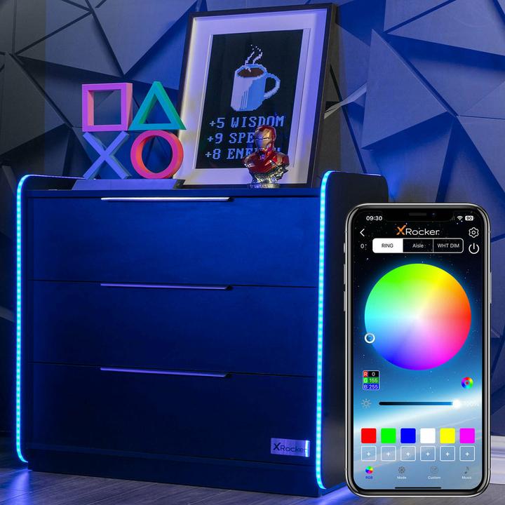 Produktbild X Rocker Xrocker Electra RGB Gaming Kommode