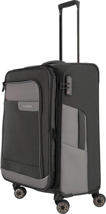 Actual product image Travelite Trolley + Suitcase Viia 4w Trolley M (70 l)