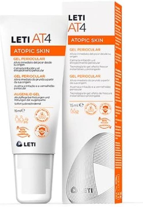 Leti AT4 (Augenpflege Gel, 15 ml, Tag + Nacht)