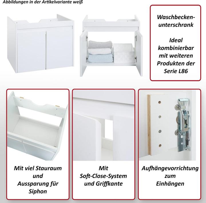 Produktbild MCW L86-U (59 x 45.50 x 48 cm)