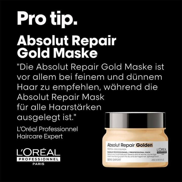 Valori nutrizionali e ingredienti L'Oréal Professionnel Serie Expert Absolut Repair Gold Mask 500 ml (500 ml)