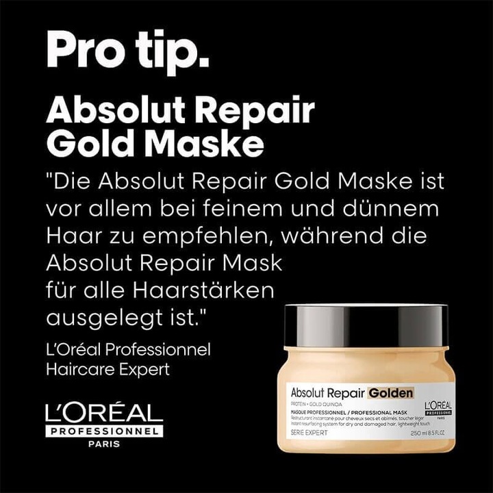Nährwerte und Zutaten L'Oréal Professionnel Serie Expert Absolut Repair Gold Mask 500 ml (500 ml)