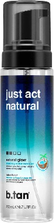Produktbild B.Tan Just Act Natural Self Tan Mousse 200 ml (Selbstbräunungsschaum, 200 ml)