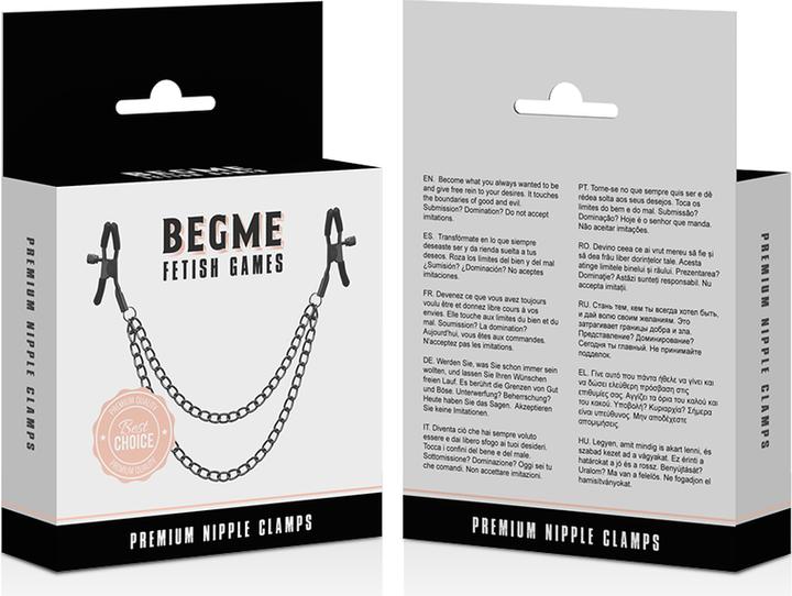 Produktbild Begme Red Edition Nippelclips Mit Kette
