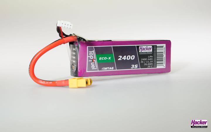 Image du produit Hacker Pack LiPo TF (11.10 V, 2400 mAh)