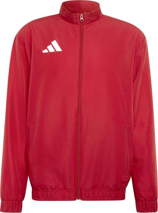 Adidas rotes Herren-Sweatshirt für die Entrada-Präsentation (S)