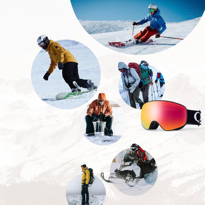 Produktbild Qunature Black Kinder-Skibrille (Grösse M/L) - Schwarz