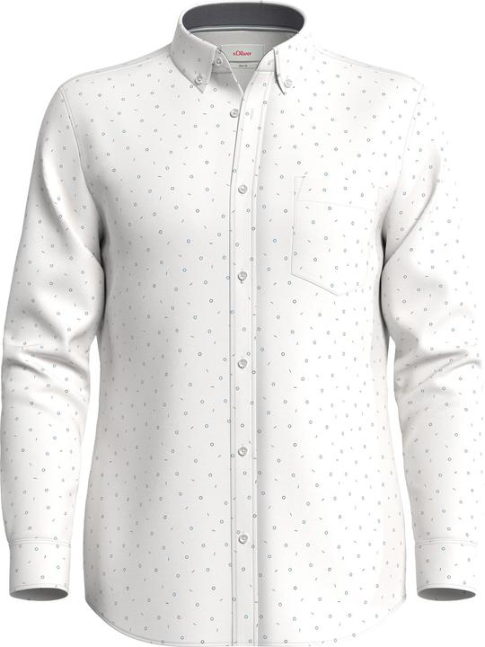 Immagine prodotto s.Oliver Hemd Slim: Hemd mit Allover-Print (3XL)