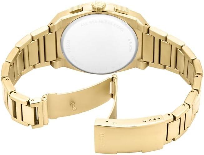 Image du produit Fossil EVERETT Heren Horloge 44 mm - Goudkleurig (Chronographe, 44 mm)