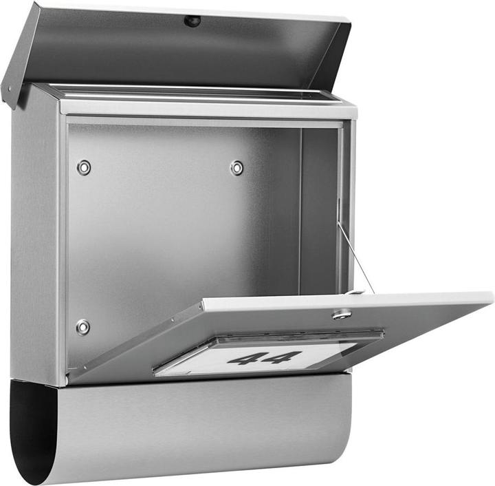 Produktbild Burg Wächter Solar-Briefkasten-Set MALAGA 4400 Ni