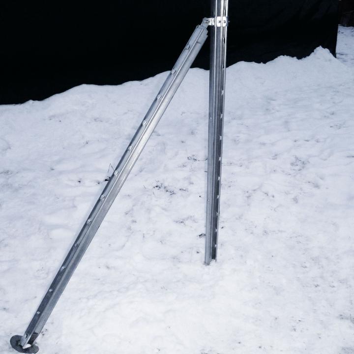 Produktbild Aquagart 1 Erdteller für Z-Profil Pfahl Wildzaun Forstzaun Knotengeflecht Weidezaun