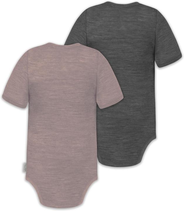 Produktbild Normani 2er Set Baby Merino Kurzarmbody „Tihoi" - 9317 (92)