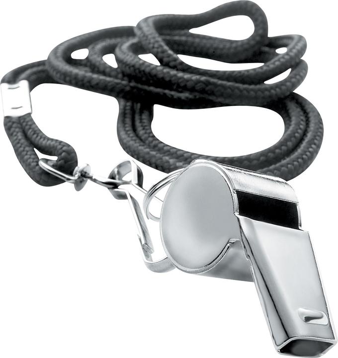 Actual product image Gilbert whistle & lanyard