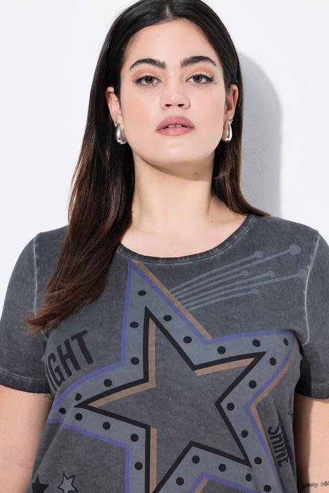 Produktbild Angel of Style T-Shirt, Regular Fit, Stern-Druck (50)