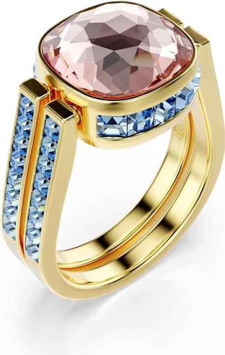 Immagine prodotto Swarovski Chroma Ring Kissenschliff Mehrfarbig Gold (58)