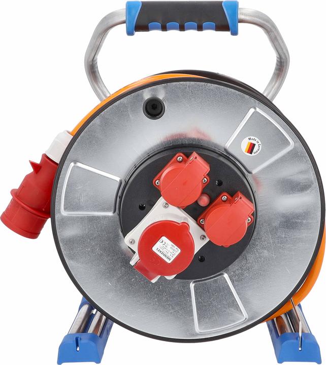 Image du produit As - Schwabe Enrouleur de câble métallique CEE avec isolation de protection (30 m, 2.50 mm²² mm)