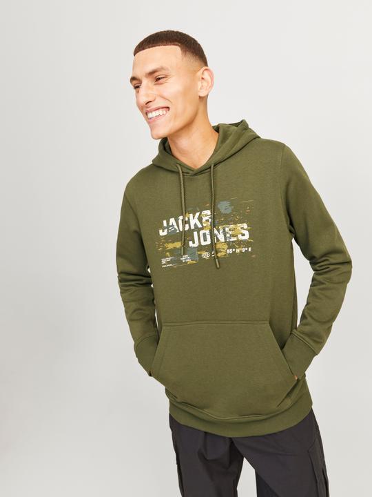 Produktbild Jack & Jones Jcooutdoor Logo Sweat Hood Sn (S)