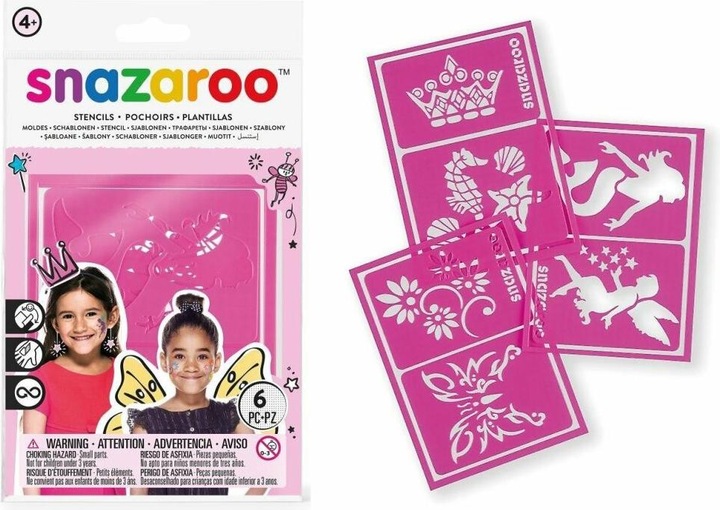 Actual product image Snazaroo Stencils