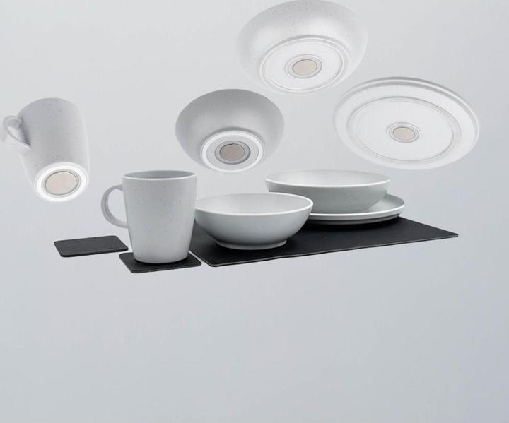 Produktbild Silwy Magnet-Kunststoff-Geschirrset Dolomit White