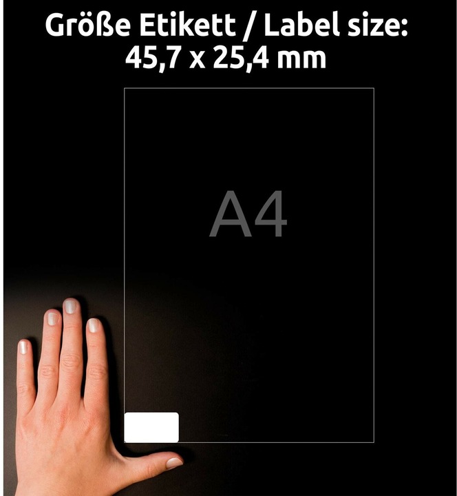 Actual product image Avery Recycling address labels