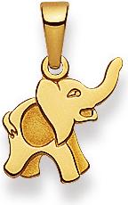 Immagine prodotto Natsumi Schmuck Ciondolo Elefante in oro 18K/750 (Oro giallo 750/18 K Oro giallo)