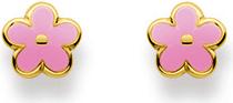 Image du produit Natsumi Schmuck Boucles d'oreilles fleur en or 18K/750 (750/18 K Or jaune)