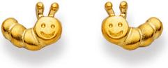 Image du produit Natsumi Schmuck Boucles d'oreilles chenille or 18K/750 (750/18 K Or jaune)