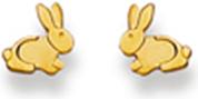 Image du produit Natsumi Schmuck Boucles d'oreilles lapin or 18K/750 (750/18 K Or jaune)