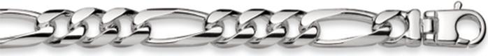 Produktbild Natsumi Schmuck Armschmuck Silber 925 Figaro (19 cm, 925 Sterling Silber)