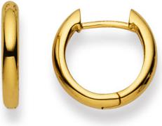 Image du produit Natsumi Schmuck Créoles à clapet en or jaune 18 carats/750 Ø 13mm rond (750/18 K Or jaune)