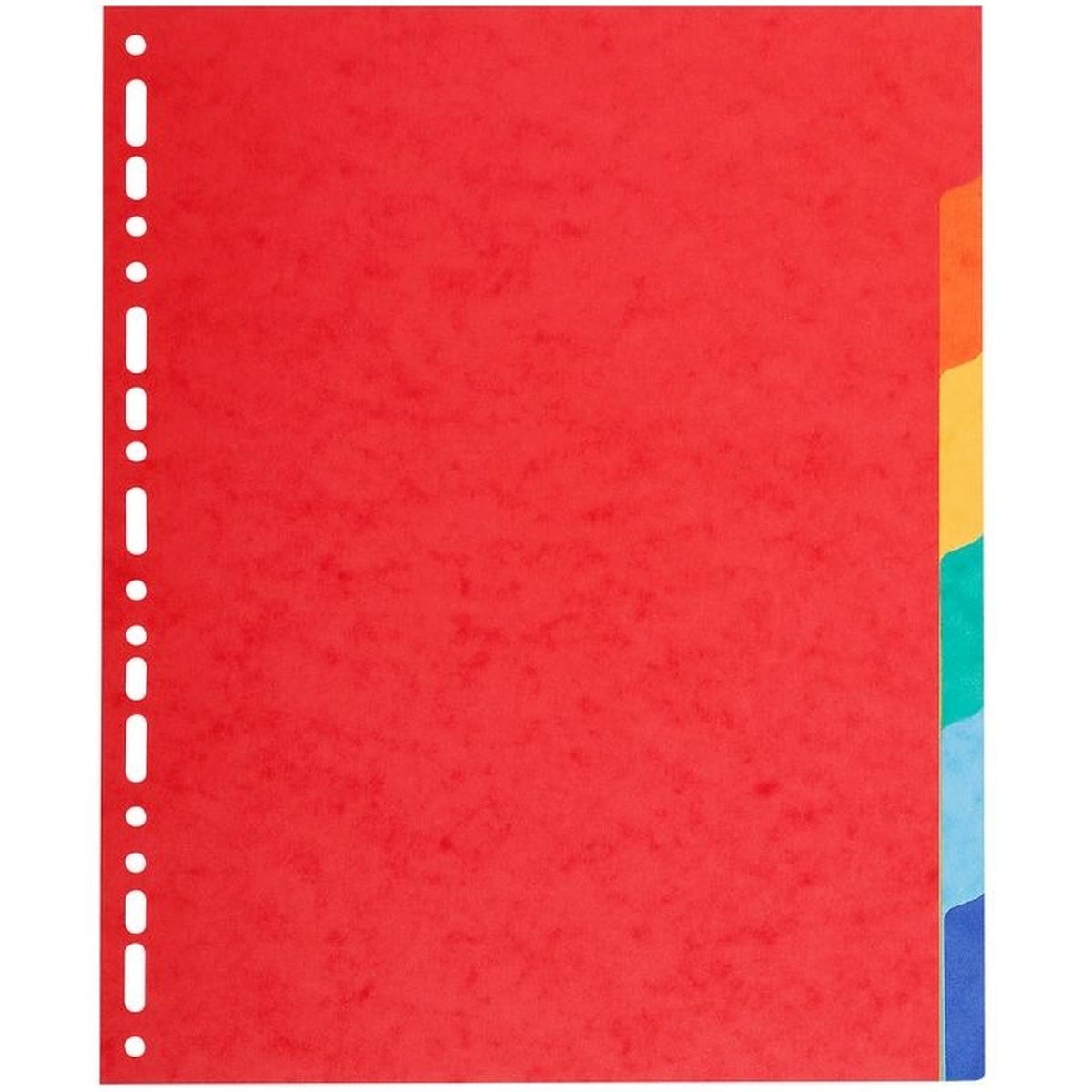 Exacompta, Ordner Zubehör, Blanko-Register - Karton