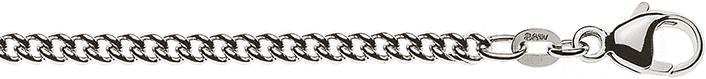 Produktbild Natsumi Schmuck Halskette Weissgold 18K/750 Rundpanzer 2.8mm (750/18 K Weissgold, 60 cm)