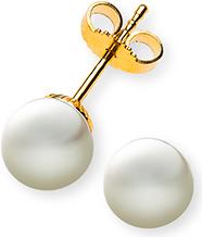 Image du produit Natsumi Schmuck Boucles d'oreilles perle or jaune 18K/750 Ø 7.0-7.5mm (750/18 K Or jaune)