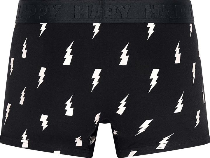 Image du produit Happy Socks 3-Pack Black and White Short Boxers (L, Lot de 3)
