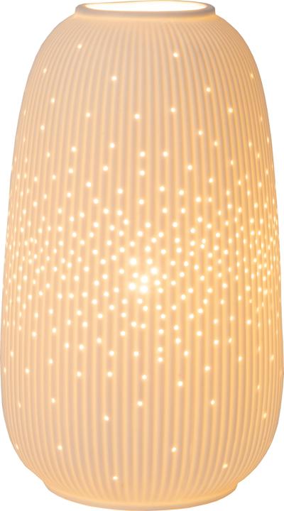 Produktbild Lucide FLORES - Tischlampe - Ø 14,1 cm - 1xE14 - Weiss 13541/14/31 (E14)