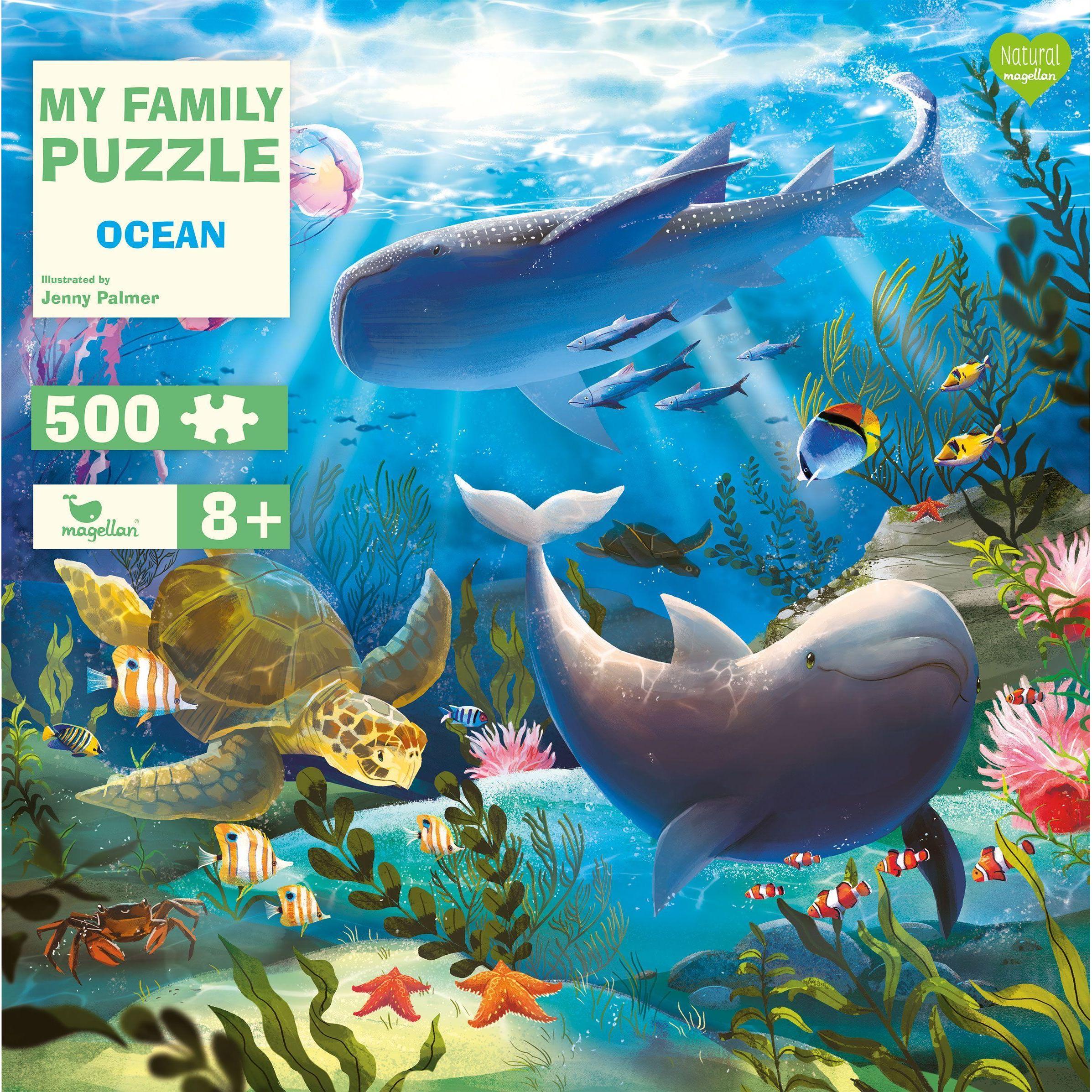 Thumbnail - Magellan My Family Puzzle - Ocean (500 Teile)