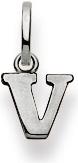 Image du produit Natsumi Schmuck Pendentif lettre V en or blanc 18C/750 (Or blanc 750/18 K)